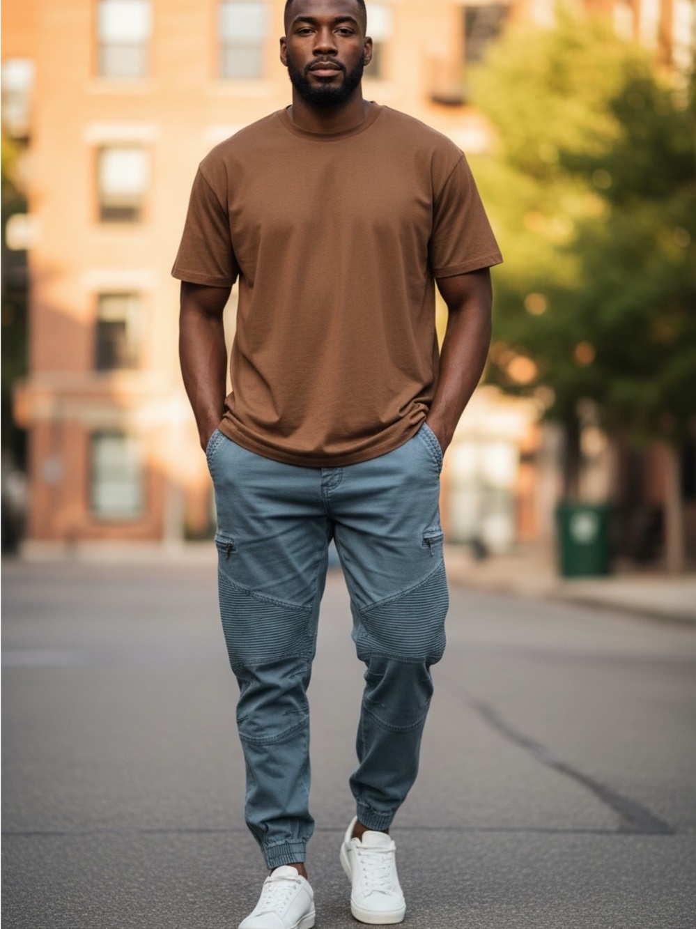 Cotton On Men's Cargo Pants in olive green